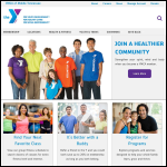 Screen shot of the Ymca Southern Counties website.