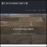 Screen shot of the Cavendish Grey Ltd website.