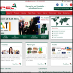 Screen shot of the PEL Waste Reduction Equipment website.