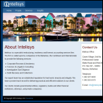 Screen shot of the Interlysis Ltd website.