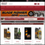 Screen shot of the Hard to Find Whisky Ltd website.