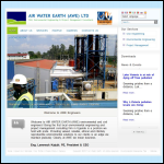 Screen shot of the Lak Engineering Ltd website.