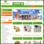 Screen shot of the Green Frog Carpentry Ltd website.