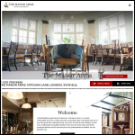 Screen shot of the Manor Arms Inn Ltd website.