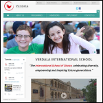 Screen shot of the Verdala Ltd website.