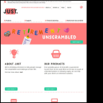 Screen shot of the The Just Partnership Ltd website.
