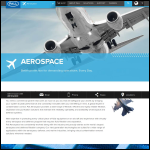 Screen shot of the Medical & Aerospace Ltd website.