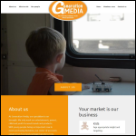 Screen shot of the Content Generation Media Ltd website.