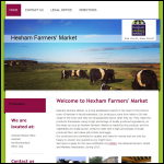 Screen shot of the Hexham Place Ltd website.