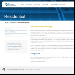 Screen shot of the Residential Renewables Ltd website.