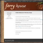 Screen shot of the Ferry House Pub Ltd website.