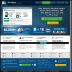 Screen shot of the Backup Made Easy Ltd website.