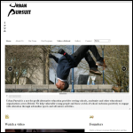 Screen shot of the Urban Pursuit C.I.C website.