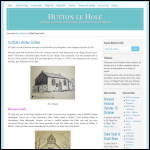 Screen shot of the Hutton All Saints' Church of England Primary Trust website.
