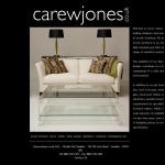 Screen shot of the Carewjones.co.uk Ltd website.