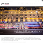 Screen shot of the John Erskine Photography Ltd website.