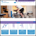 Screen shot of the Butterfield Physiotherapy Ltd website.