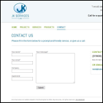 Screen shot of the K Kevin Services Ltd website.