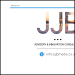 Screen shot of the Jjb Media Ltd website.
