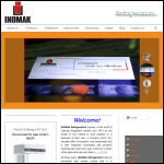 Screen shot of the Iomak Ltd website.