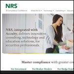 Screen shot of the Nrs Solutions Ltd website.
