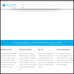 Screen shot of the Azure Hygiene Ltd website.