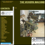 Screen shot of the Vickers Mg Collection & Research Association website.