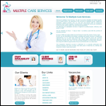 Screen shot of the Multiple Services Sk Ltd website.