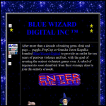 Screen shot of the 43 Digital Ltd website.