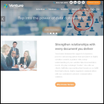 Screen shot of the Business Venture Solutions Ltd website.