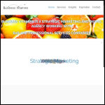 Screen shot of the Business Vitamins UK Ltd website.