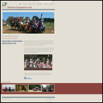 Screen shot of the Historic Equitation Ltd website.