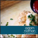 Screen shot of the Adam Nathan Catering Ltd website.