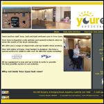 Screen shot of the Your Eyes Optician Ltd website.