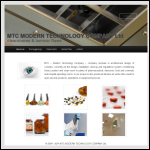 Screen shot of the Mtc - Modern Technology Company Ltd website.