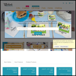 Screen shot of the Wicked Wrapping Paper Ltd website.