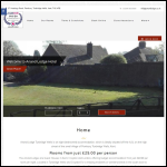Screen shot of the Anand Lodge Ltd website.