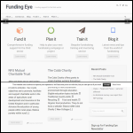 Screen shot of the Funding Eye Ltd website.