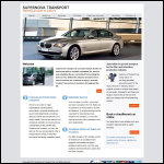 Screen shot of the Supernova Transport Ltd website.