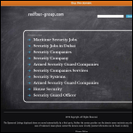Screen shot of the REDfour Group plc website.