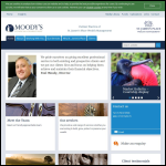 Screen shot of the Moody's Financial Consultancy Ltd website.
