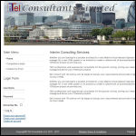 Screen shot of the Itel Consultants Ltd website.