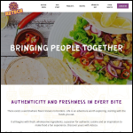 Screen shot of the Azteca Foods Ltd website.