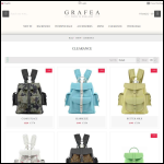 Screen shot of the Graffa Ltd website.