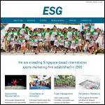 Screen shot of the Event Enterprise Ltd website.