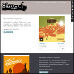 Screen shot of the Sharawaji Ltd website.