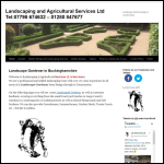 Screen shot of the L.A. Service Ltd website.