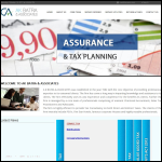 Screen shot of the Batra Associates Ltd website.