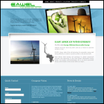 Screen shot of the Wind Energy Solutions Ltd website.