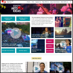 Screen shot of the New International Company of Live Arts website.